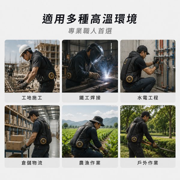 ICEMAN 空冷服｜水冷+空冷雙效降溫 歡慶88節