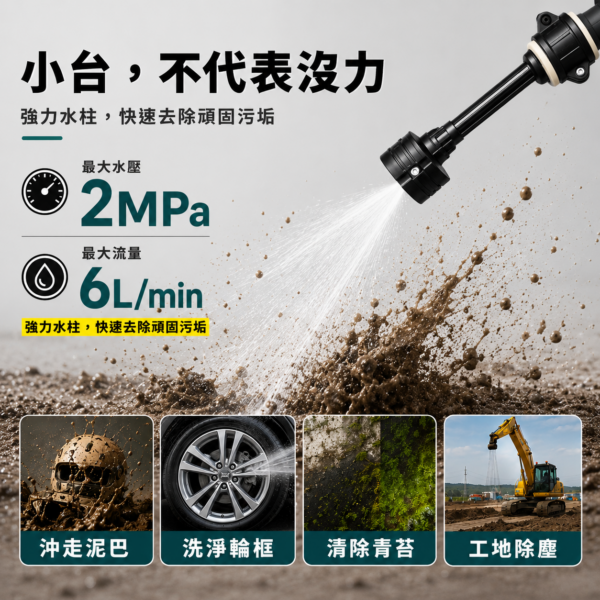 鋰洗匠無線高壓槍
